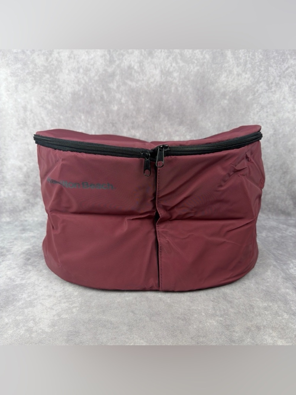 Hamilton Beach Slow Cooker Travel Bag Insulated Zippered Carrier Potluck